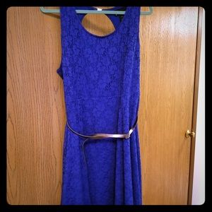 Lane Bryant blue dress